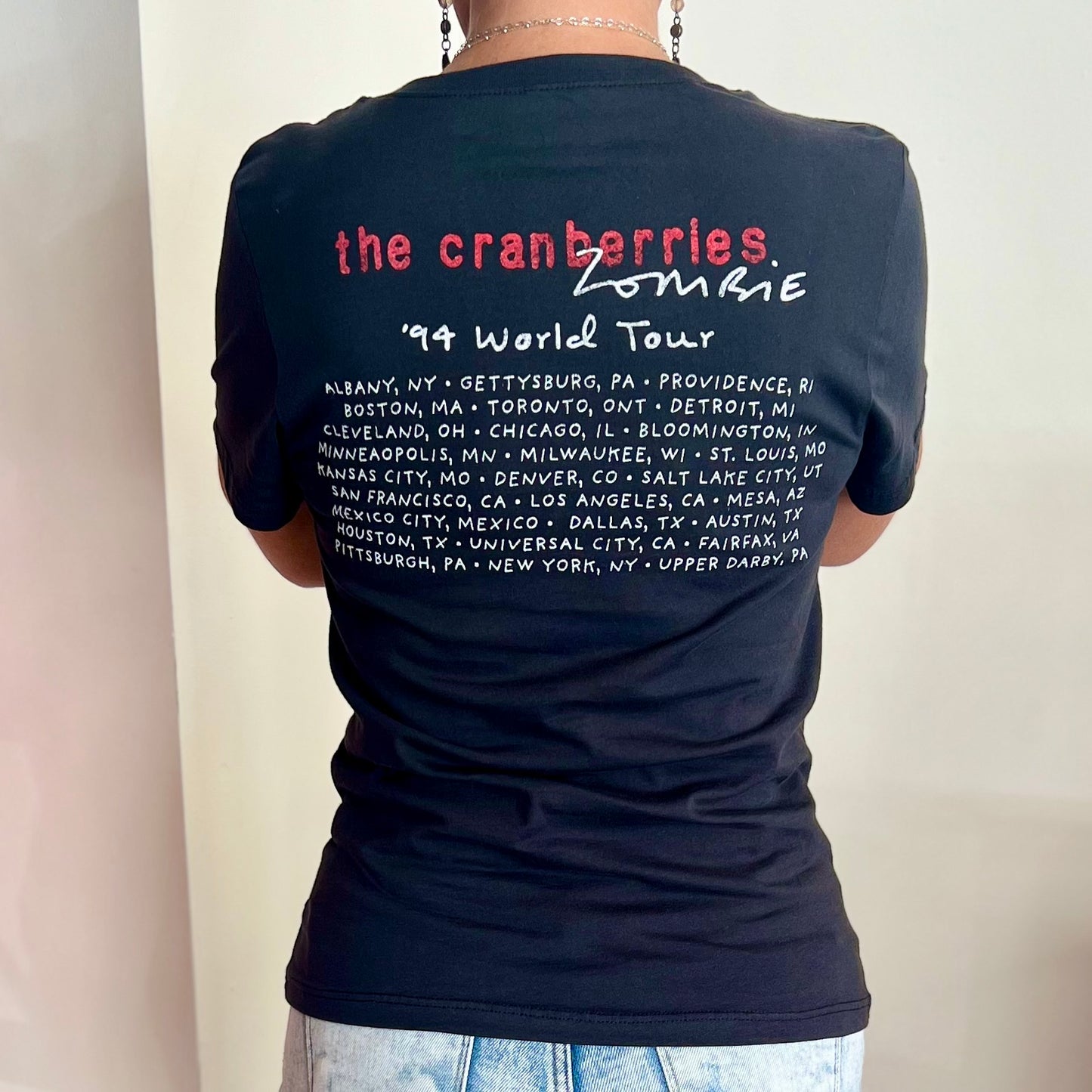 Cranberries Zombie Tour Tee