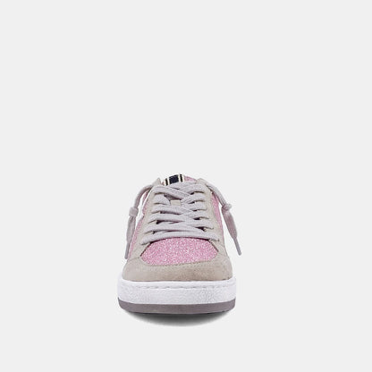 Paz Sneaker - Pink Glitter