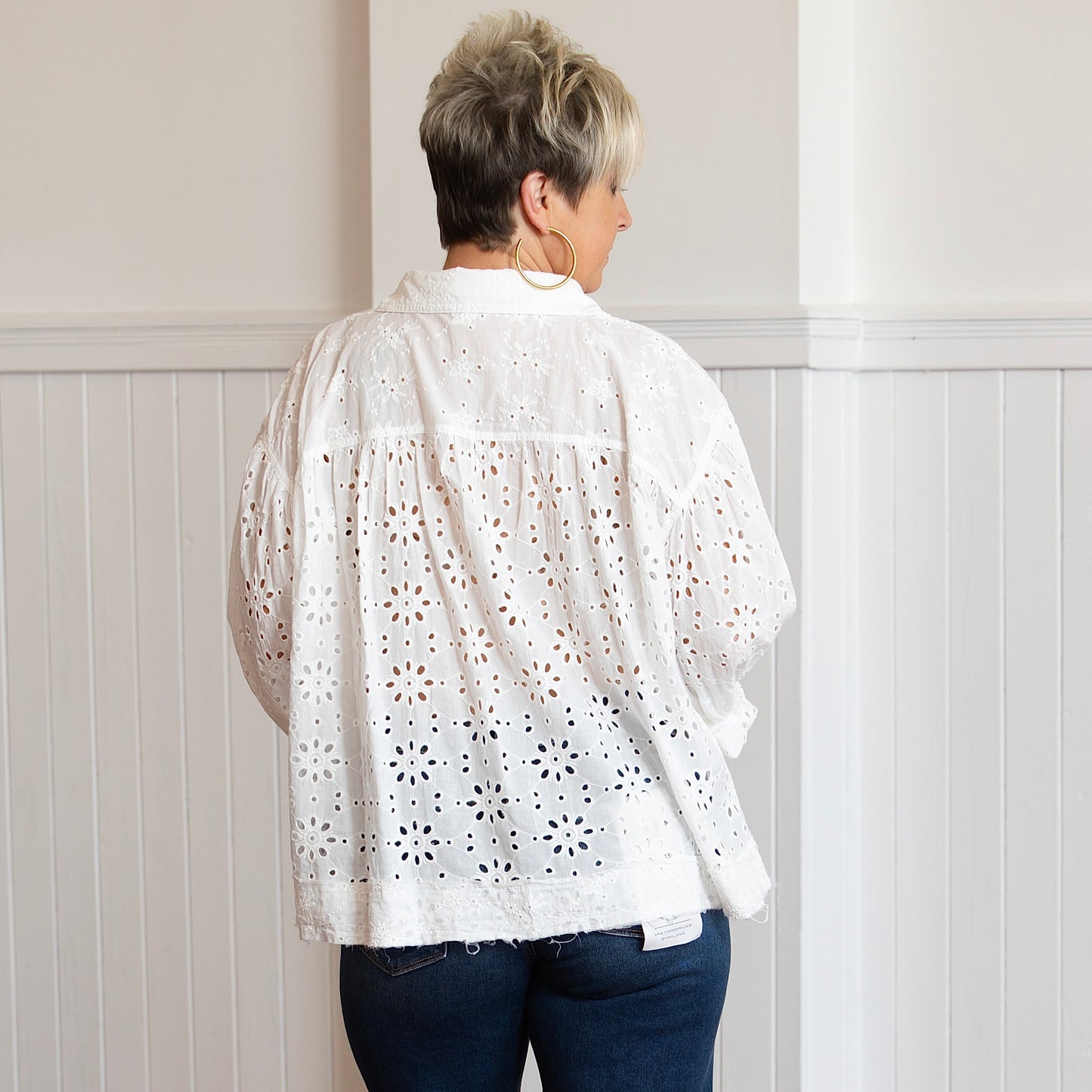 The Molly Top - White