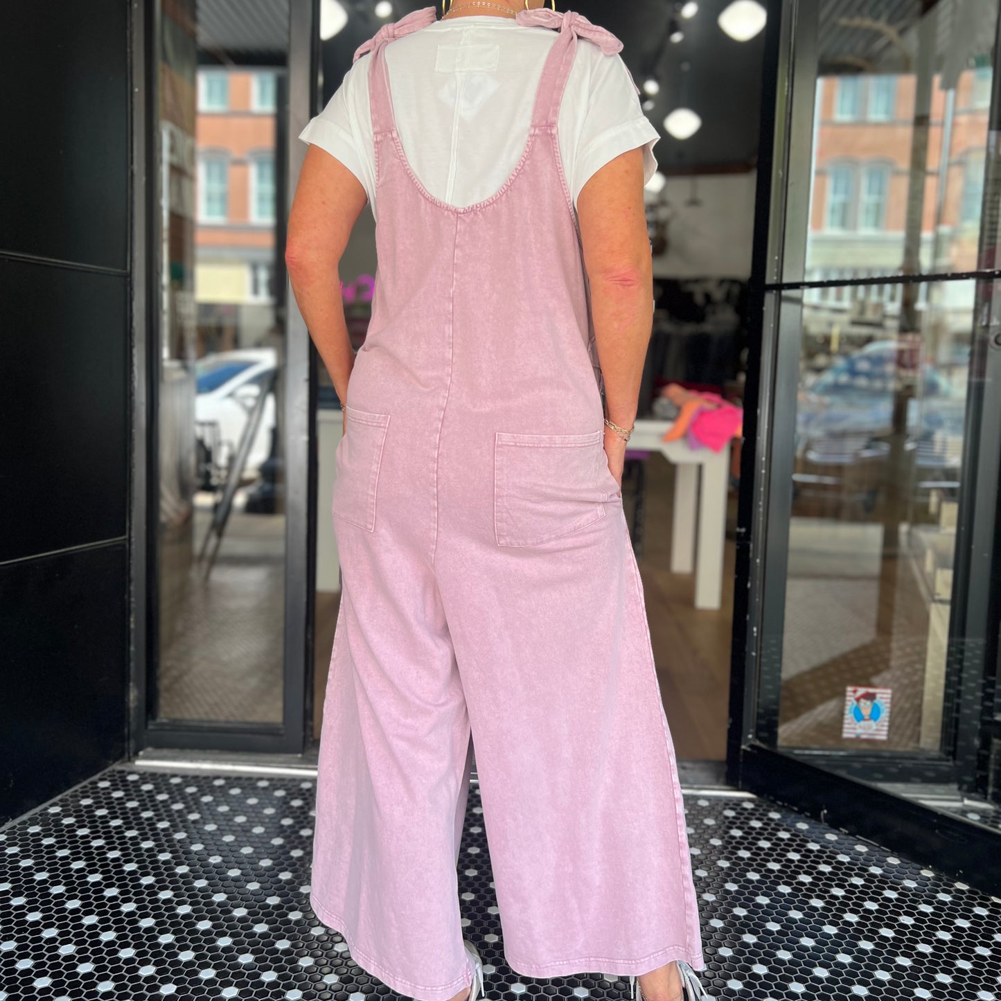 Ease You're Mind Jumpsuit - Mauve