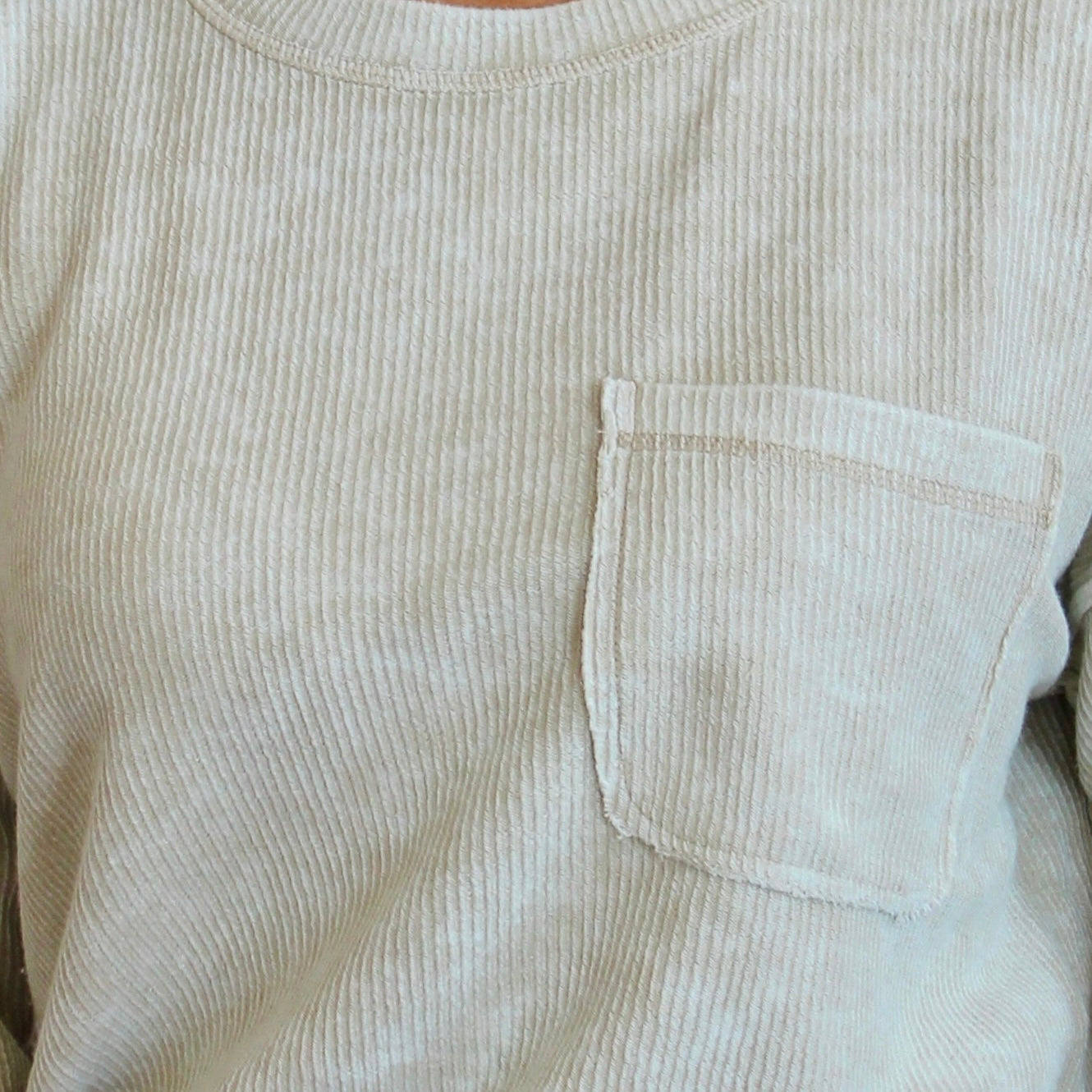 The Blake Top- Khaki