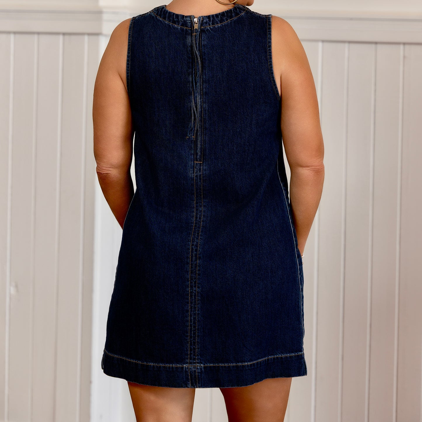 Baby's Got Her Blue Jean Dress On - Dark Denim