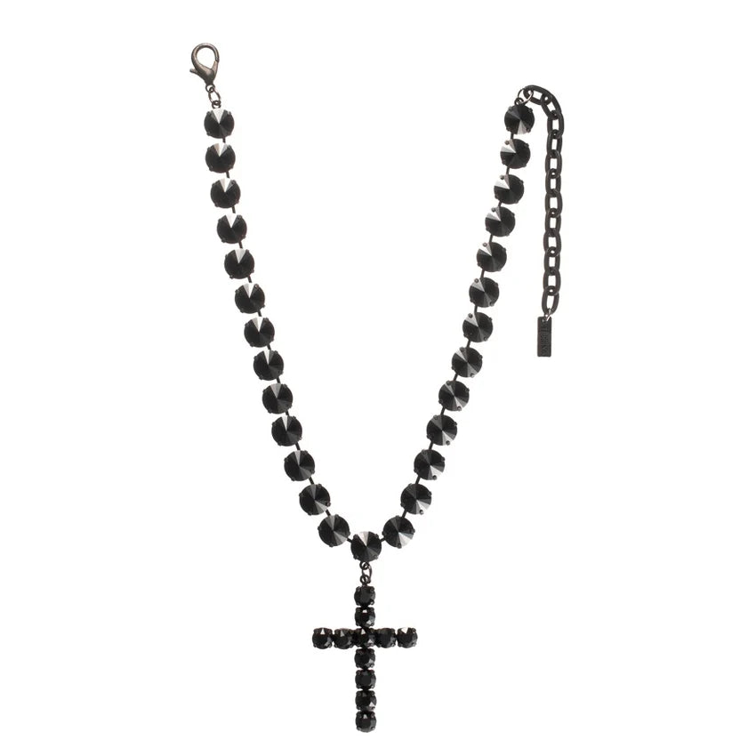 TOVA Donatella Necklace - Smutt Jet
