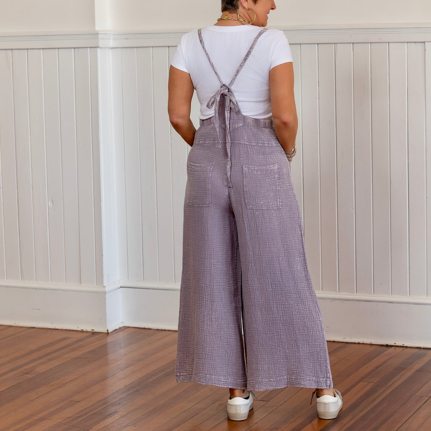 Ease Your Mind Jumpsuit - Lilac