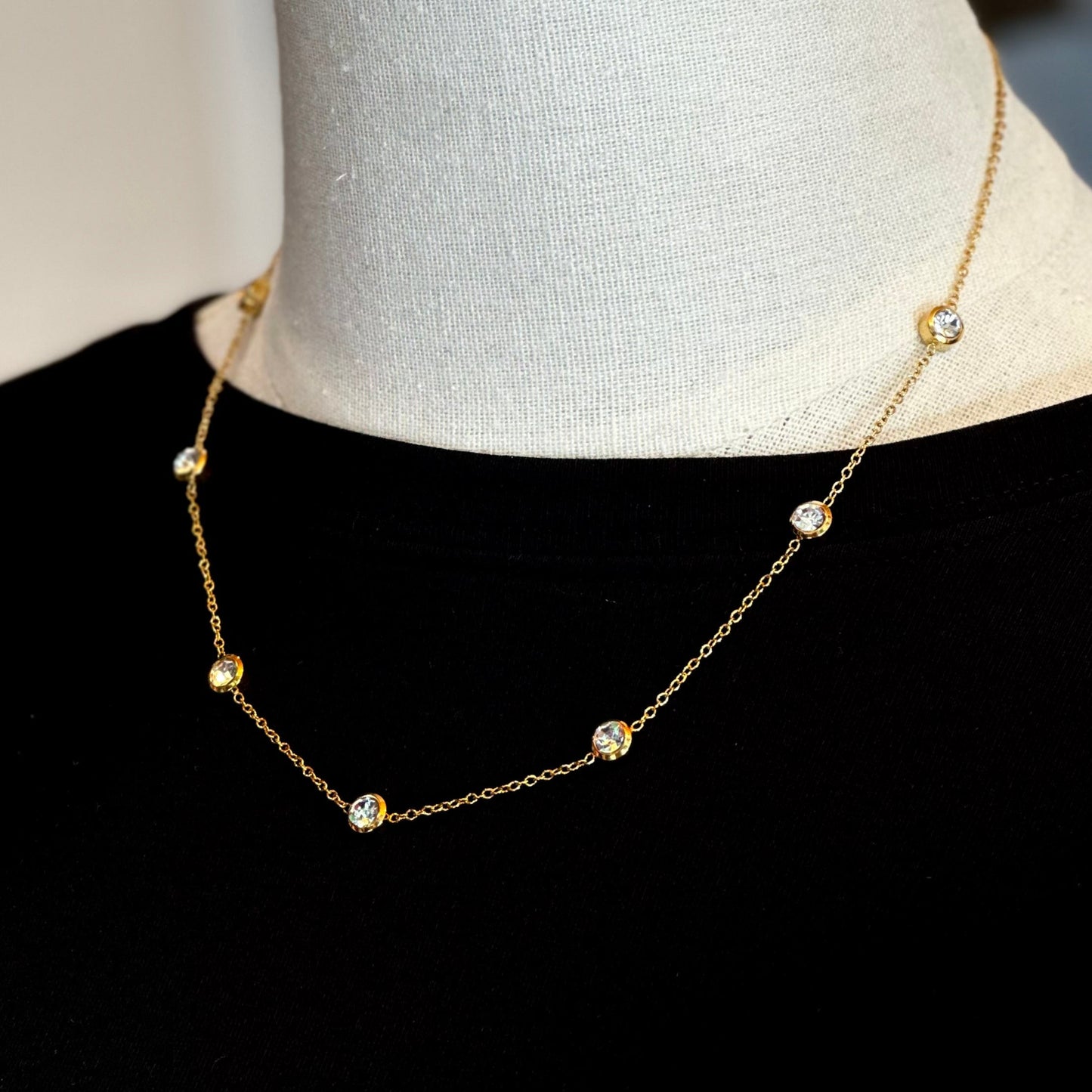 Dainty Diamond Necklace