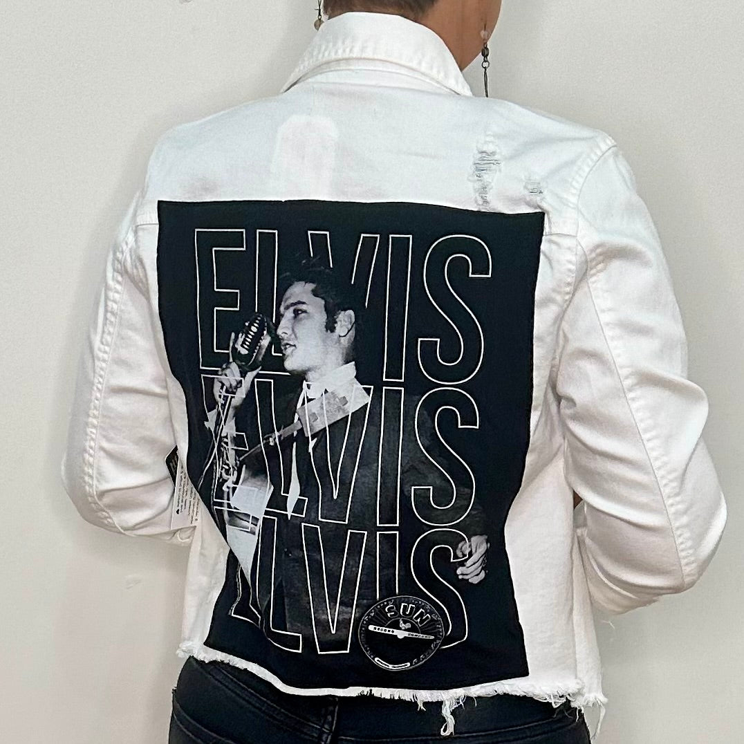 Vintage Elvis Denim Jacket - Assorted