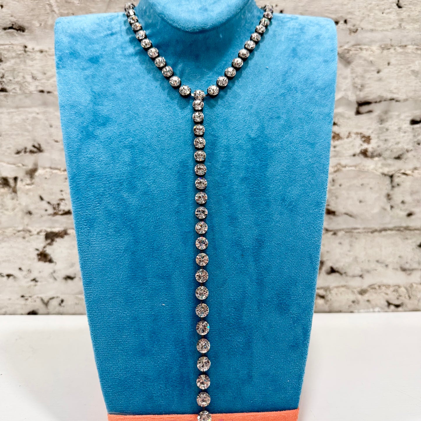TOVA Mini L.A Necklace - Gunmetal