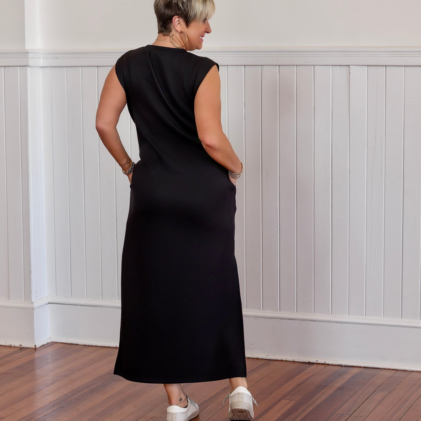 All Year Round Maxi Dress - Black