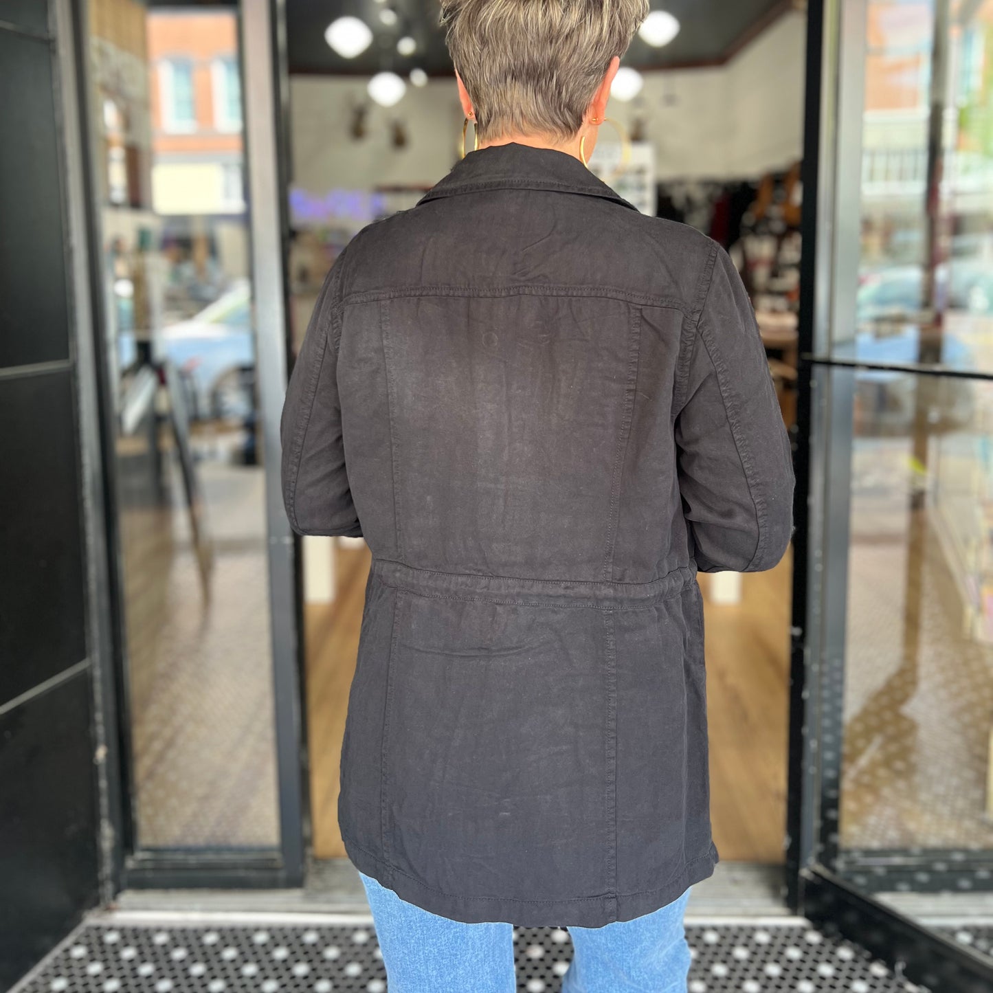 Utility Jacket - Black