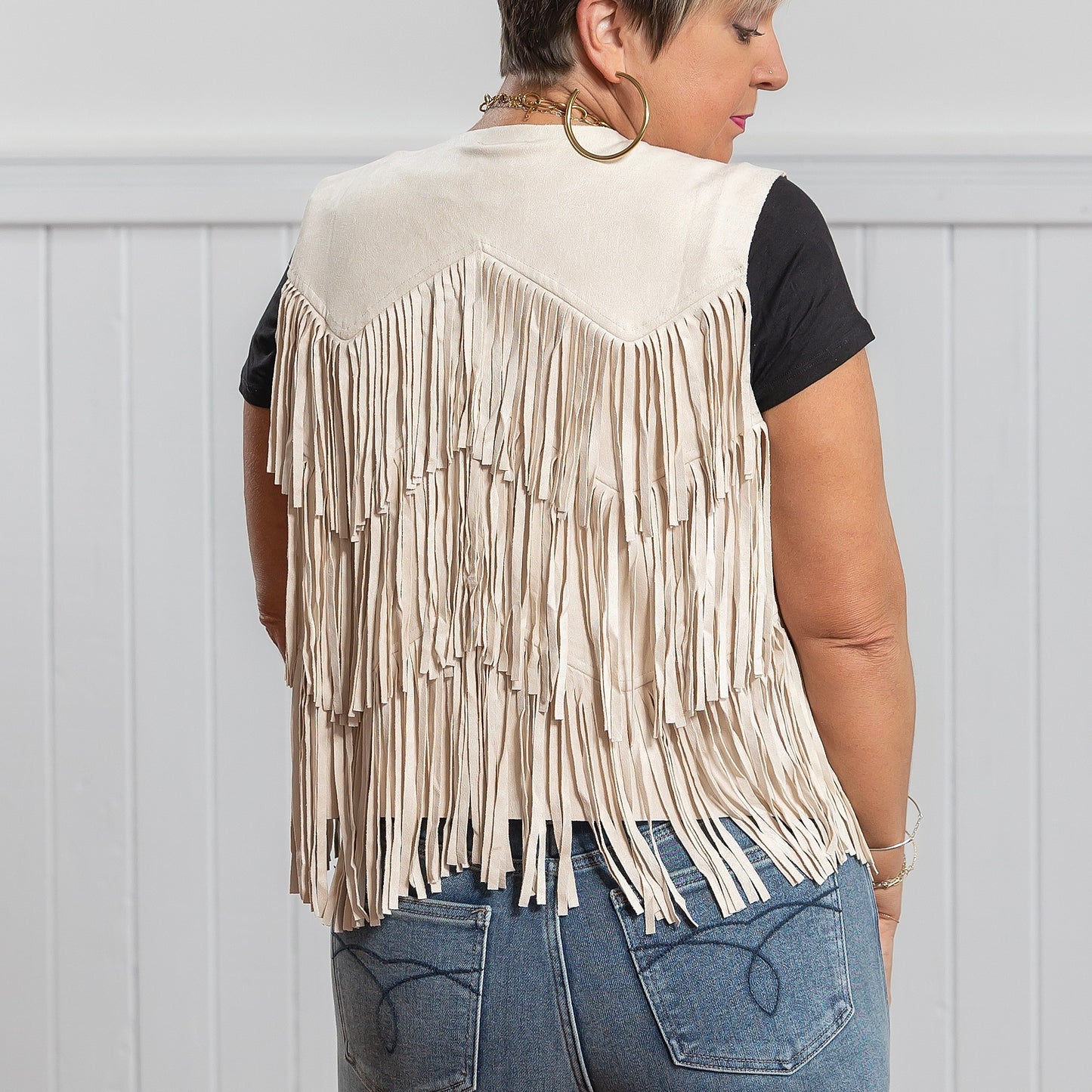 Amarillo By Morning Vest - Natural