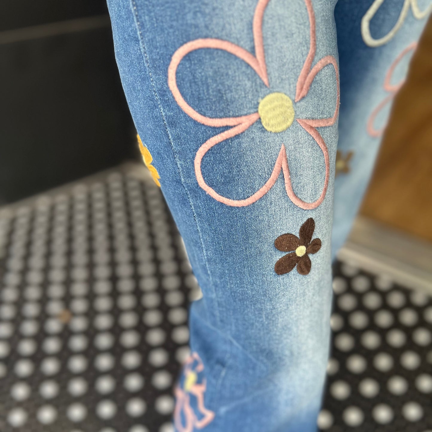 Blossom Blues Jeans