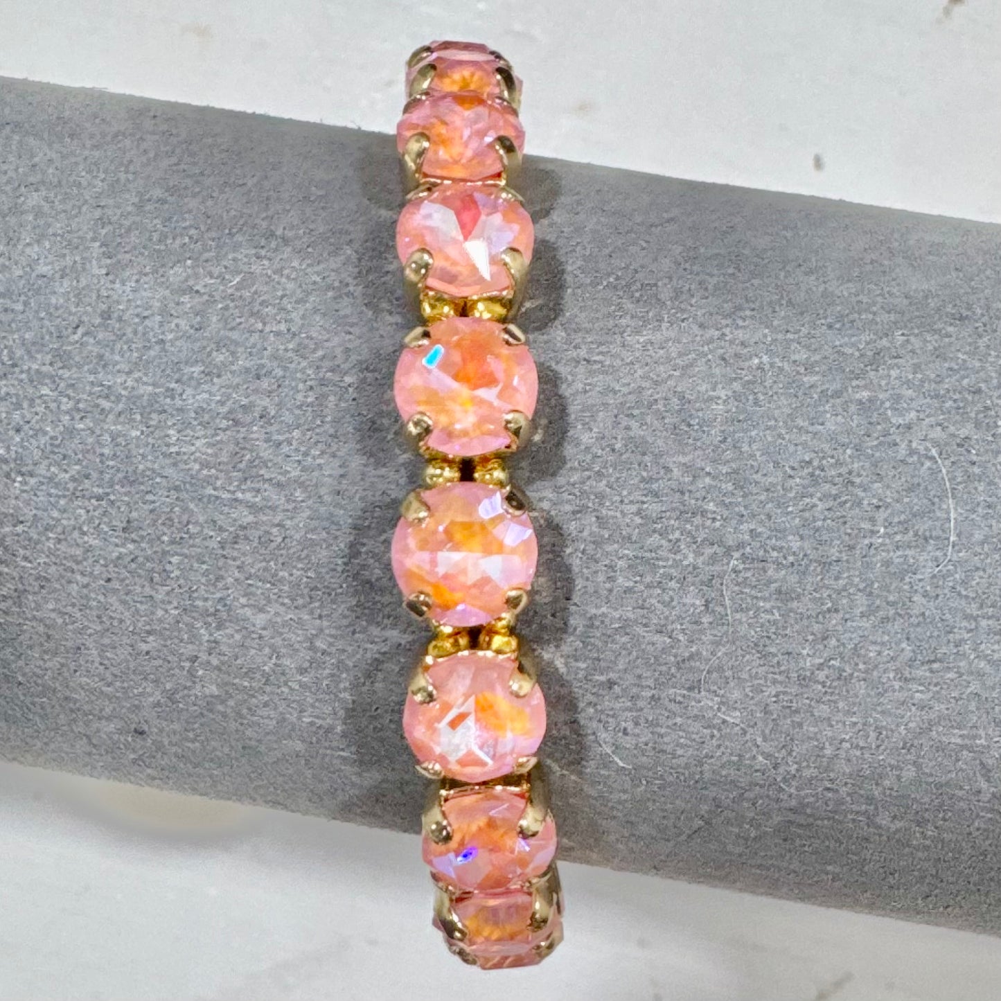 8mm Stretchy Bracelet - Apple Bloom