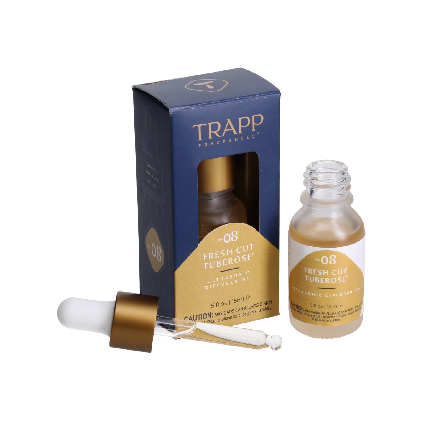 No. 8 Fresh Cut Tuberose- 0.5 oz Ultrasonic Diffuser Oil