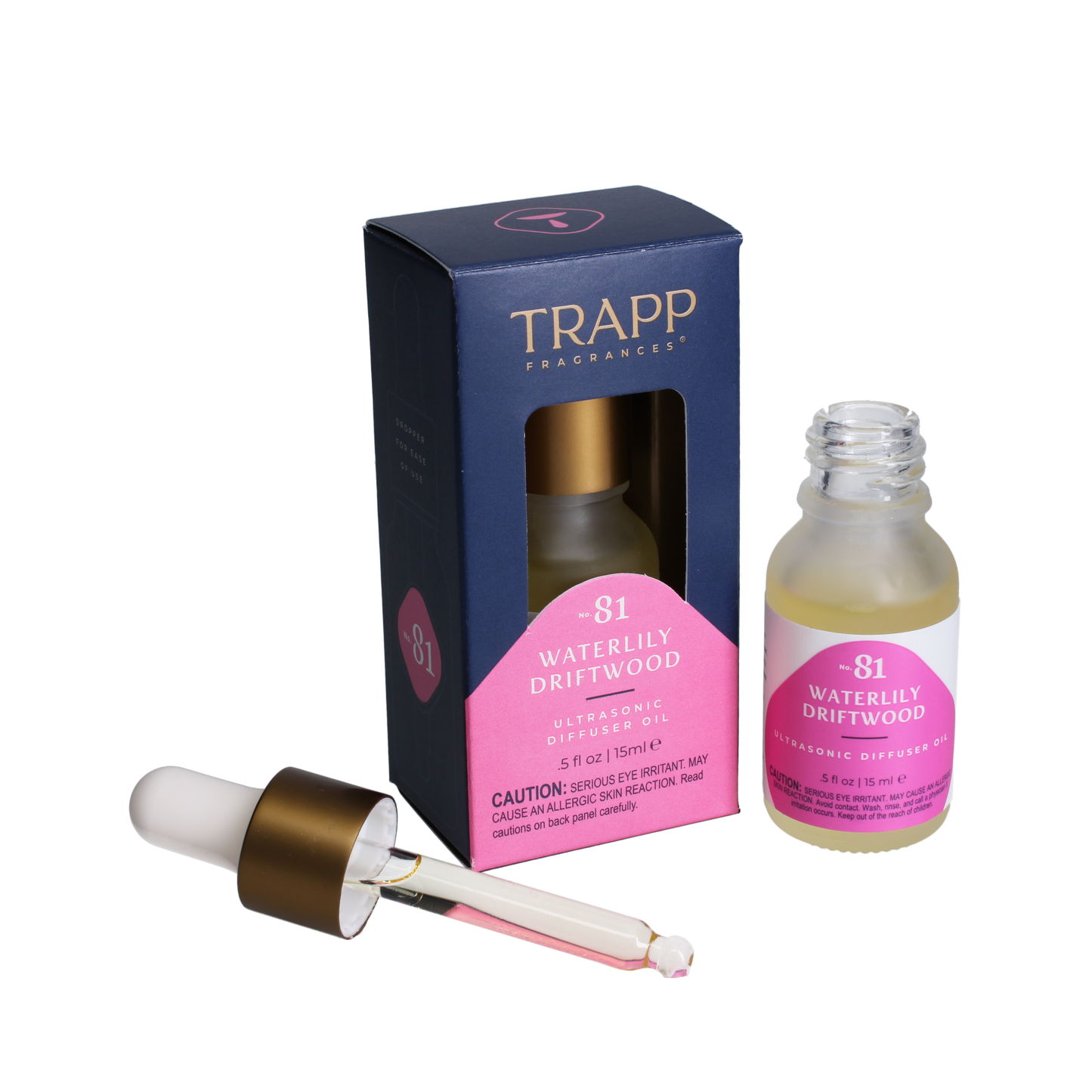 No. 81 Waterlily Driftwood- 0.5 Ultrasonic Diffuser Oil