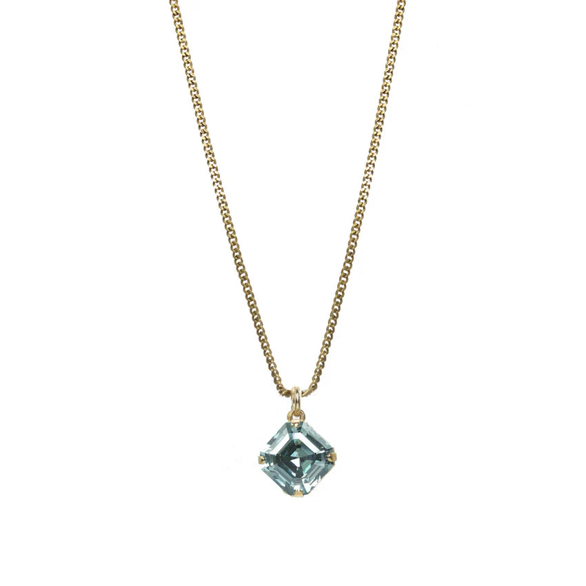 Nikki Necklace - Aqua Champagne