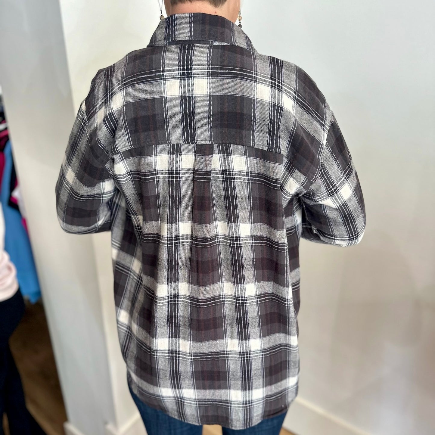 Pleasingly Plaid Shirt - Khaki