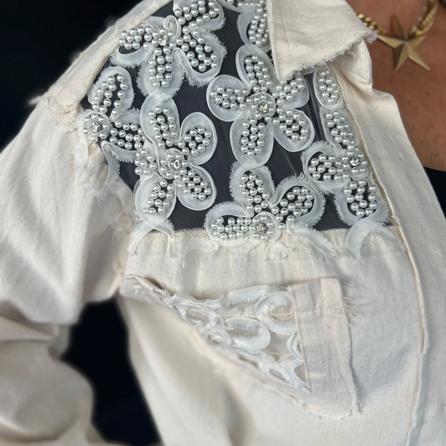 Pearls Are a Girl's Best Friend Top