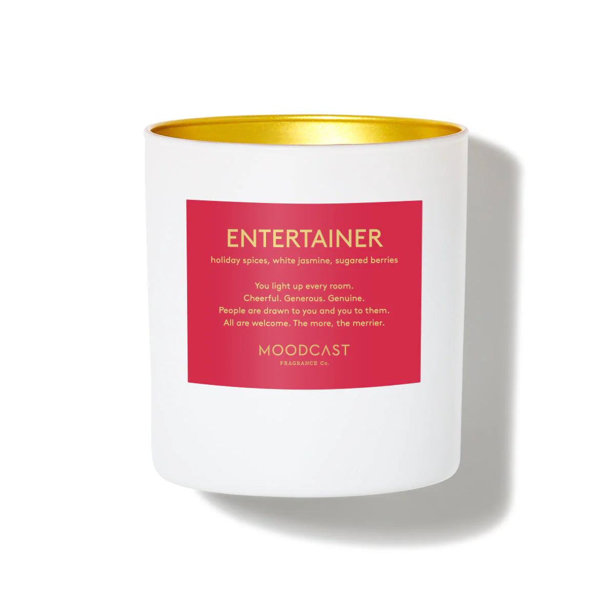 Moodcast 8 oz. Candle - Entertainer