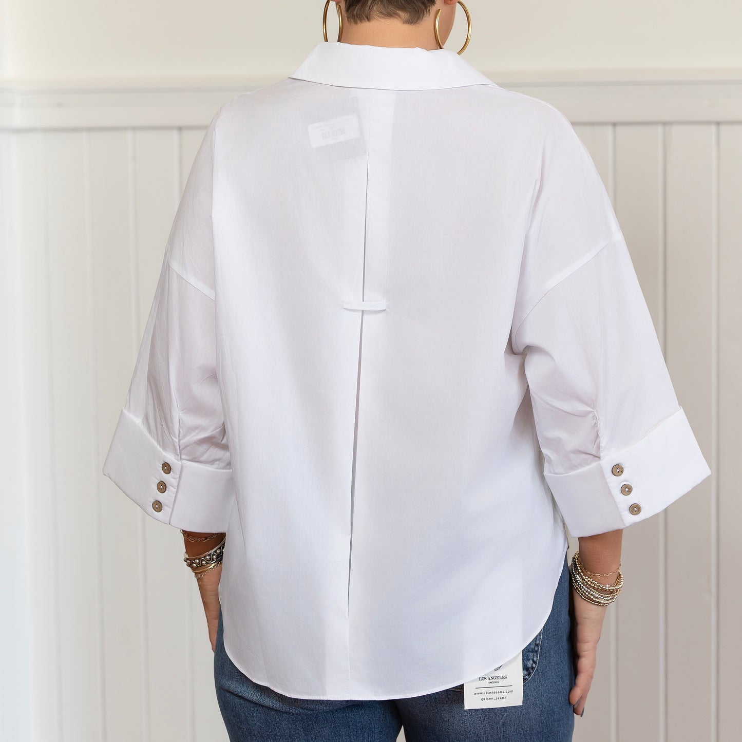 Louise Inspired Top - White