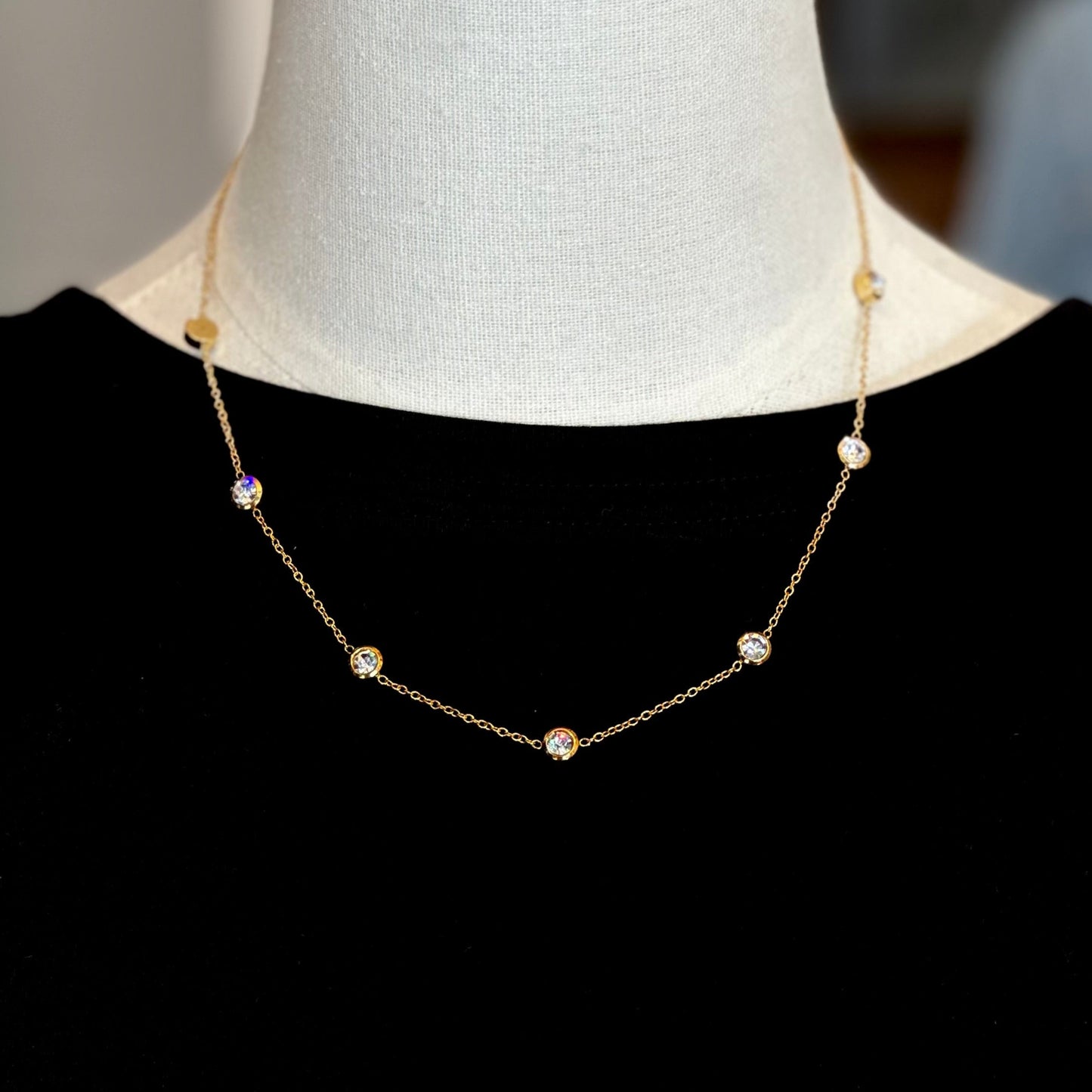 Dainty Diamond Necklace