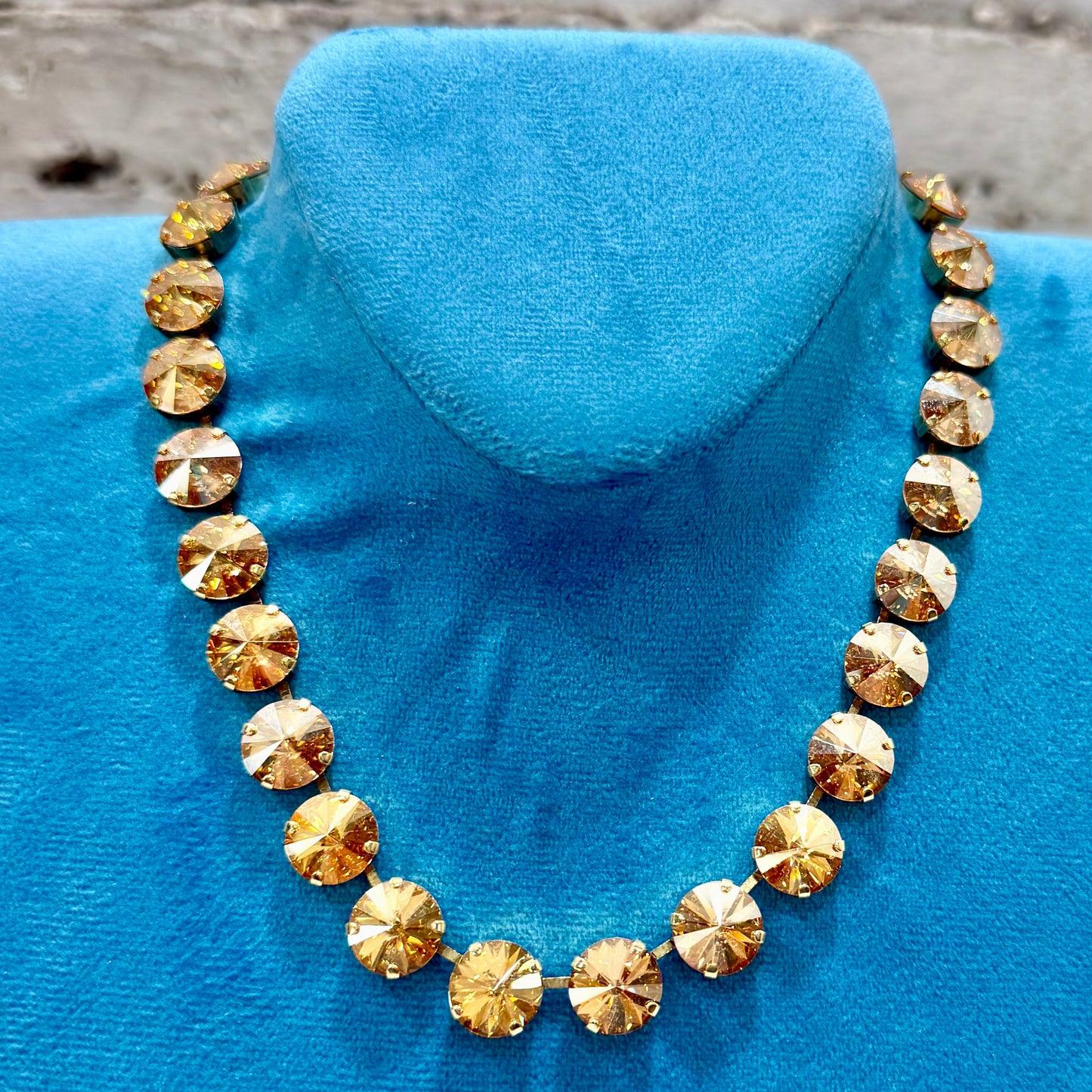 TOVA Sofia Necklace - Caramel