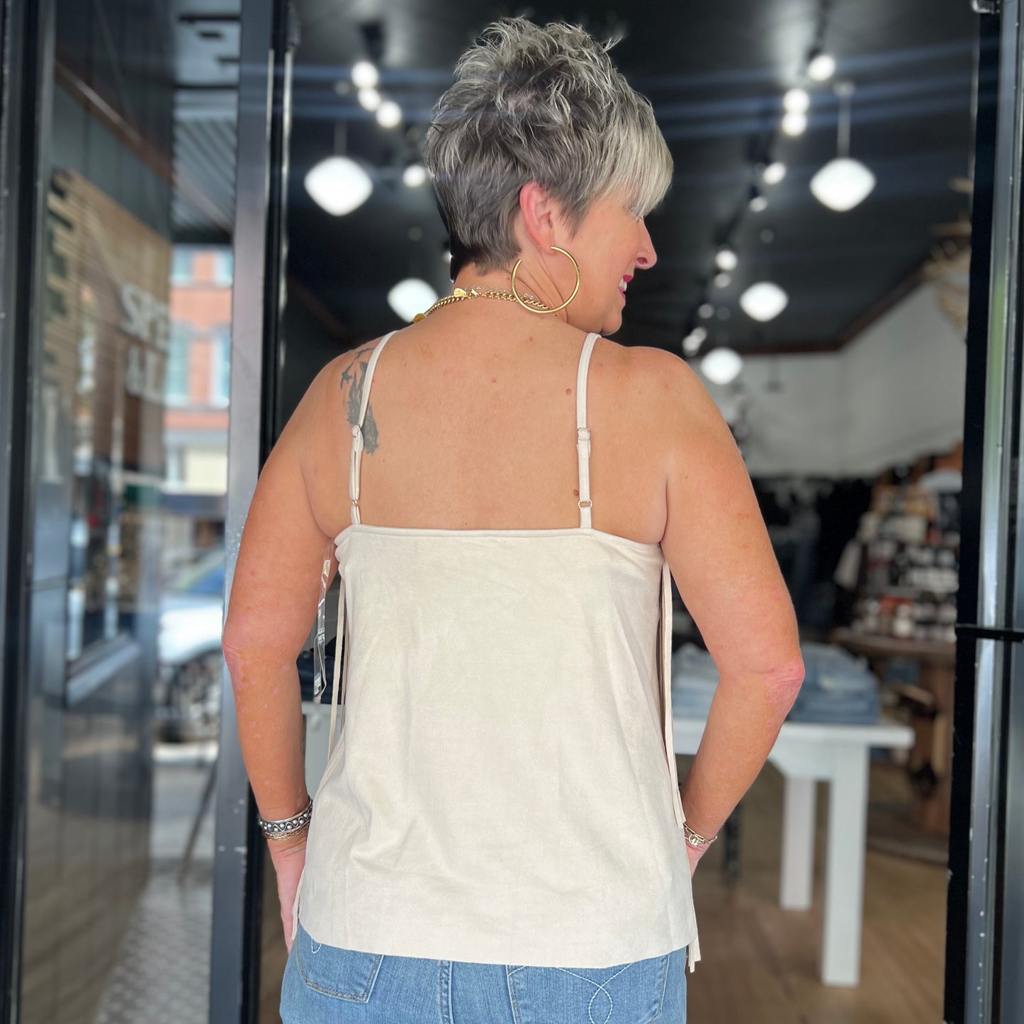 Rodeo Hippie Tank - Natural