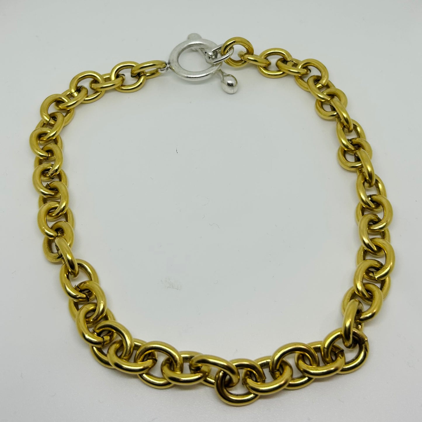 The Travolta Necklace - Gold, Silver