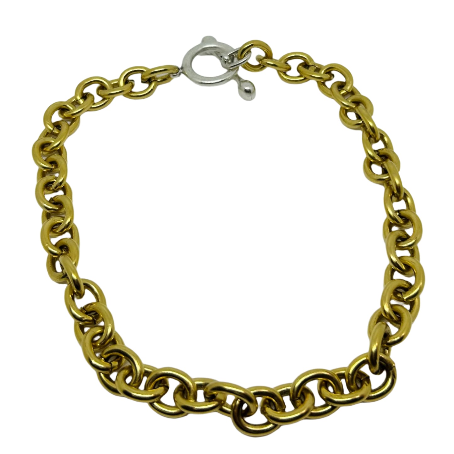 The Travolta Necklace - Gold, Silver