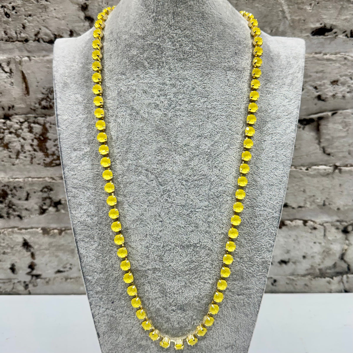 Mollie Necklace - Light Yellow