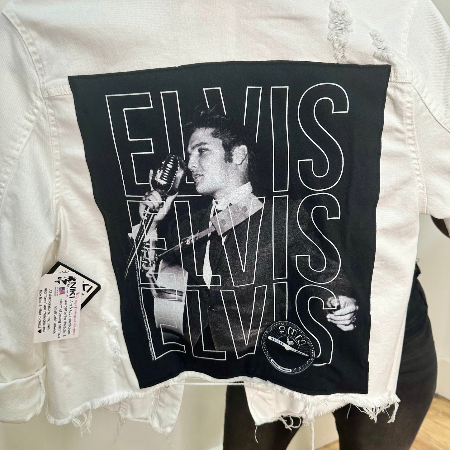 Vintage Elvis Denim Jacket - Assorted