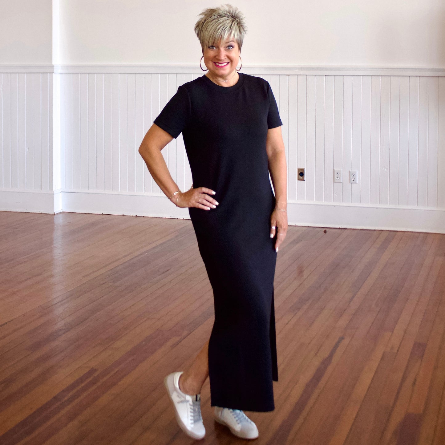 All Around Best Maxi Dress- Black