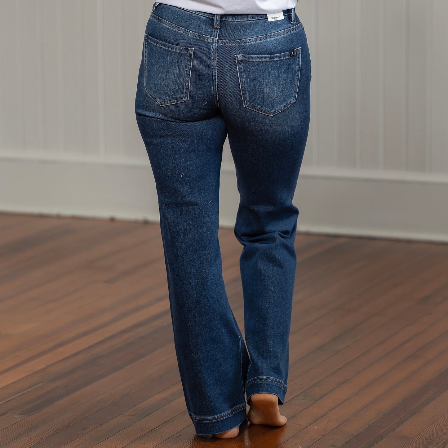 J21 Eleven x Risen - HR Straight Leg Jeans