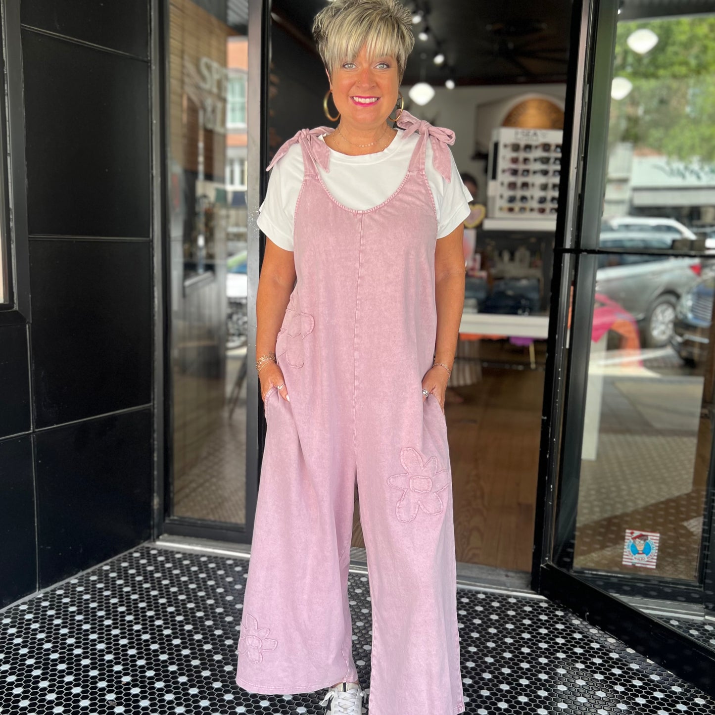 Ease You're Mind Jumpsuit - Mauve
