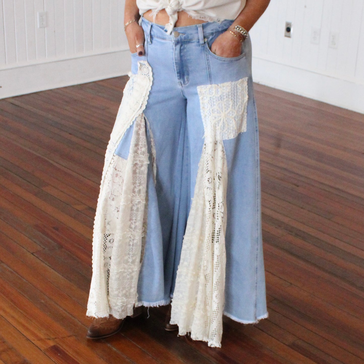 Lainey Inspired Pants - Denim