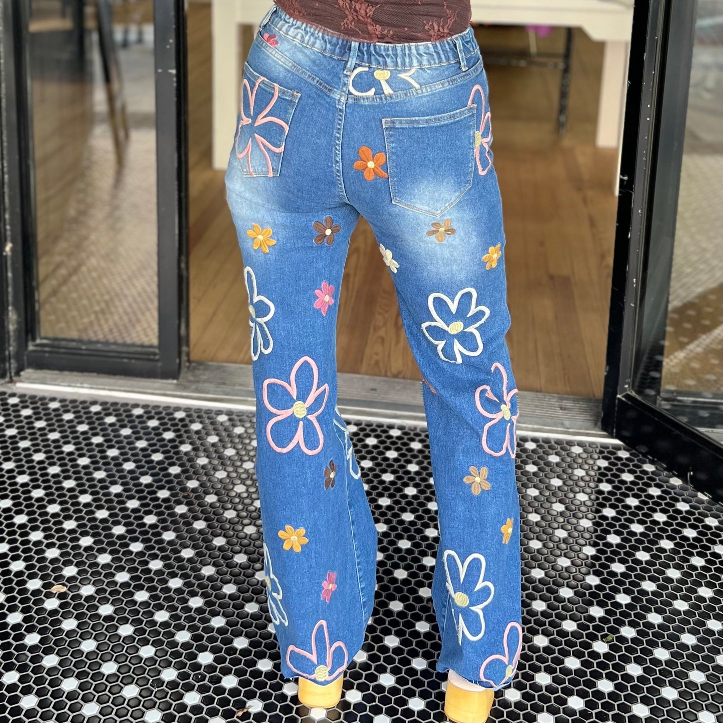 Blossom Blues Jeans