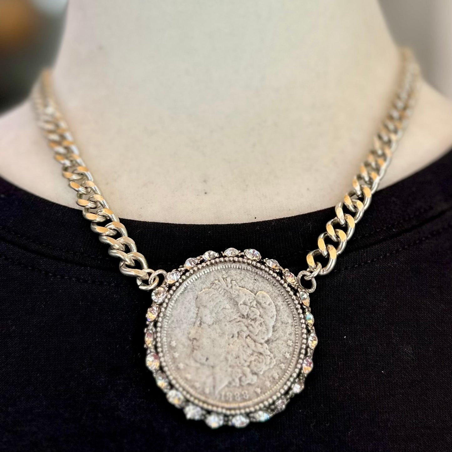 Viola Necklace - Silver