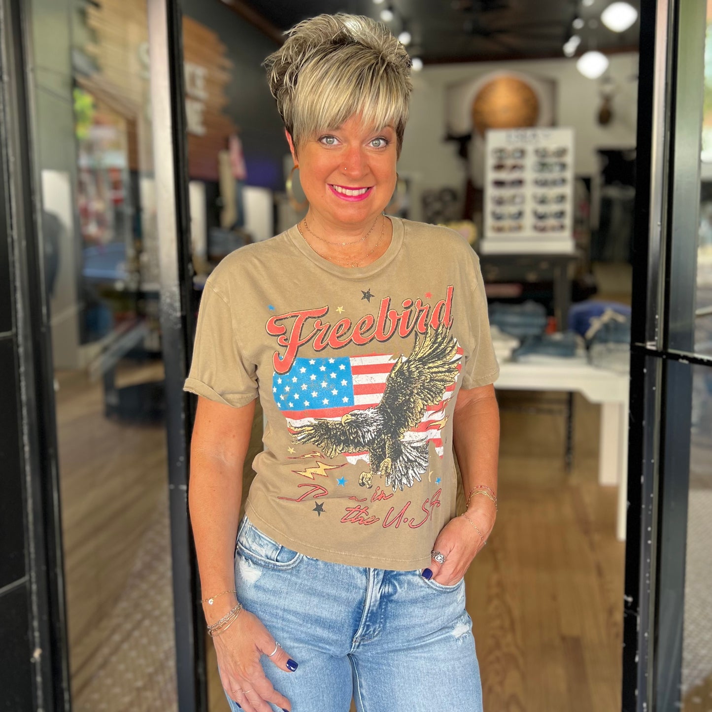 Freebird in the USA Tee - Assorted