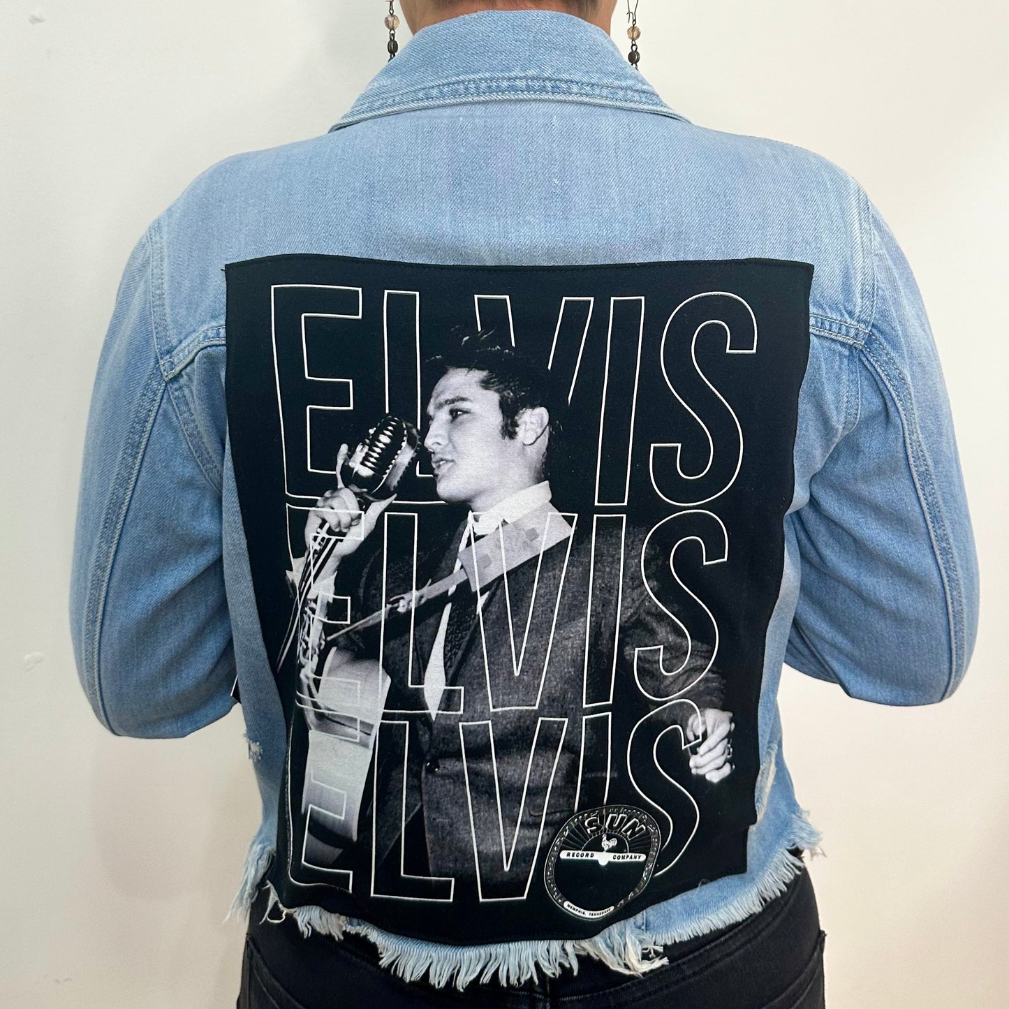 Vintage Elvis Denim Jacket - Assorted