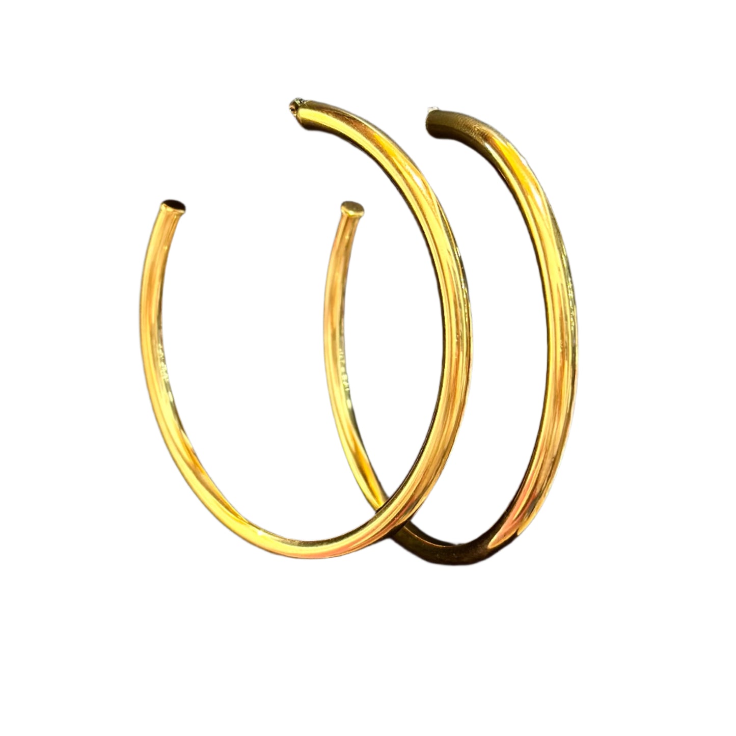 Large Gold Hoops
