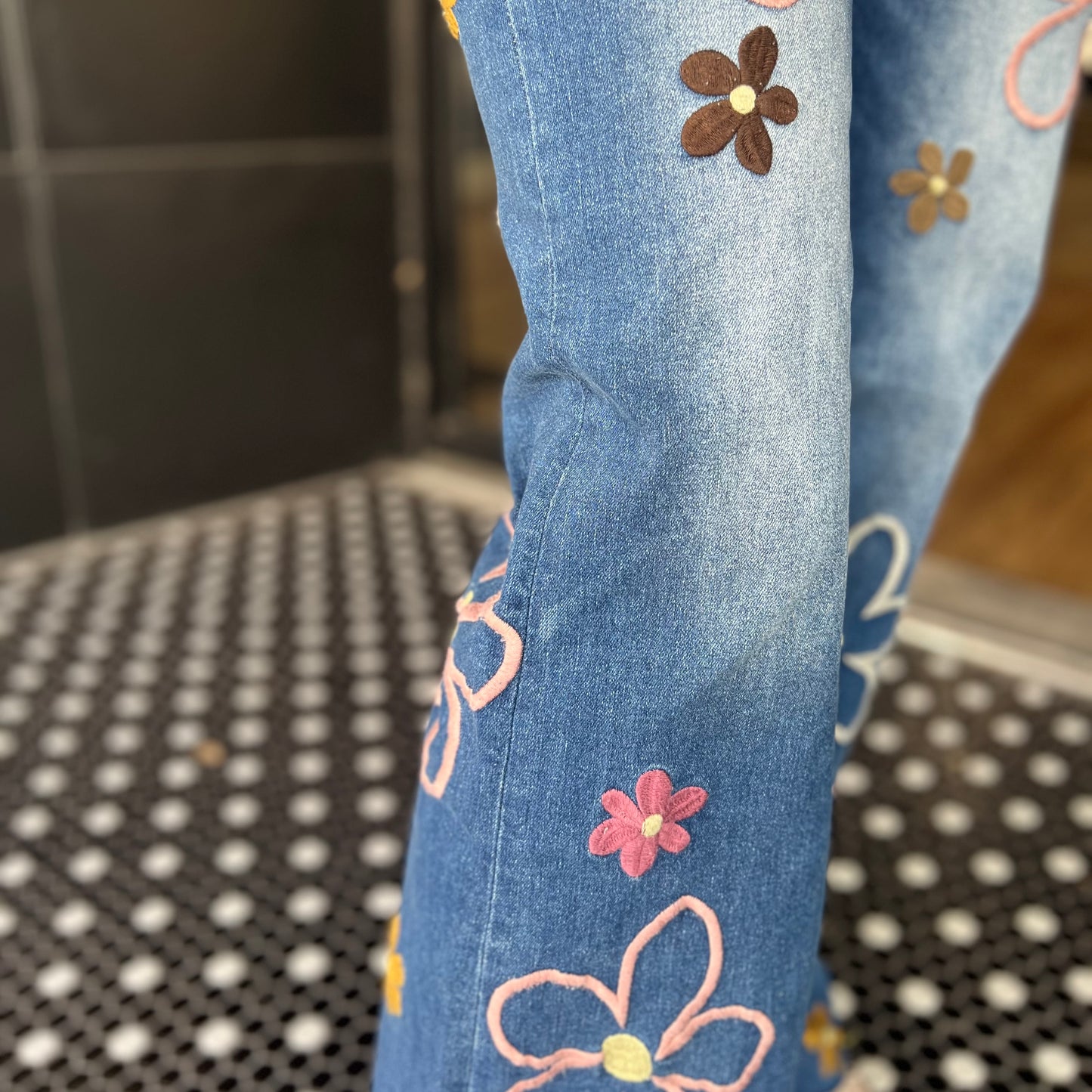 Blossom Blues Jeans