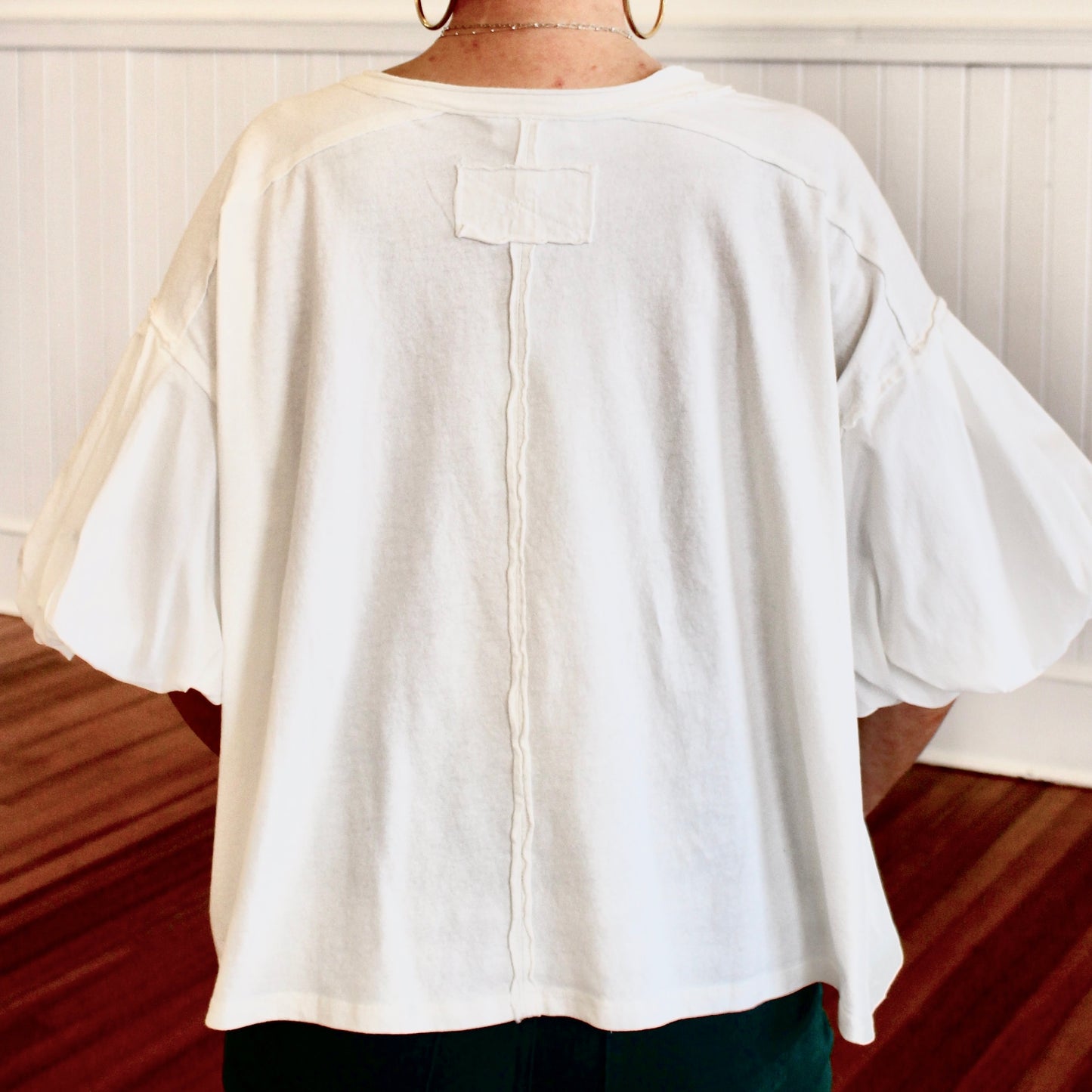 Bubble Sleeves & Fun- Off White