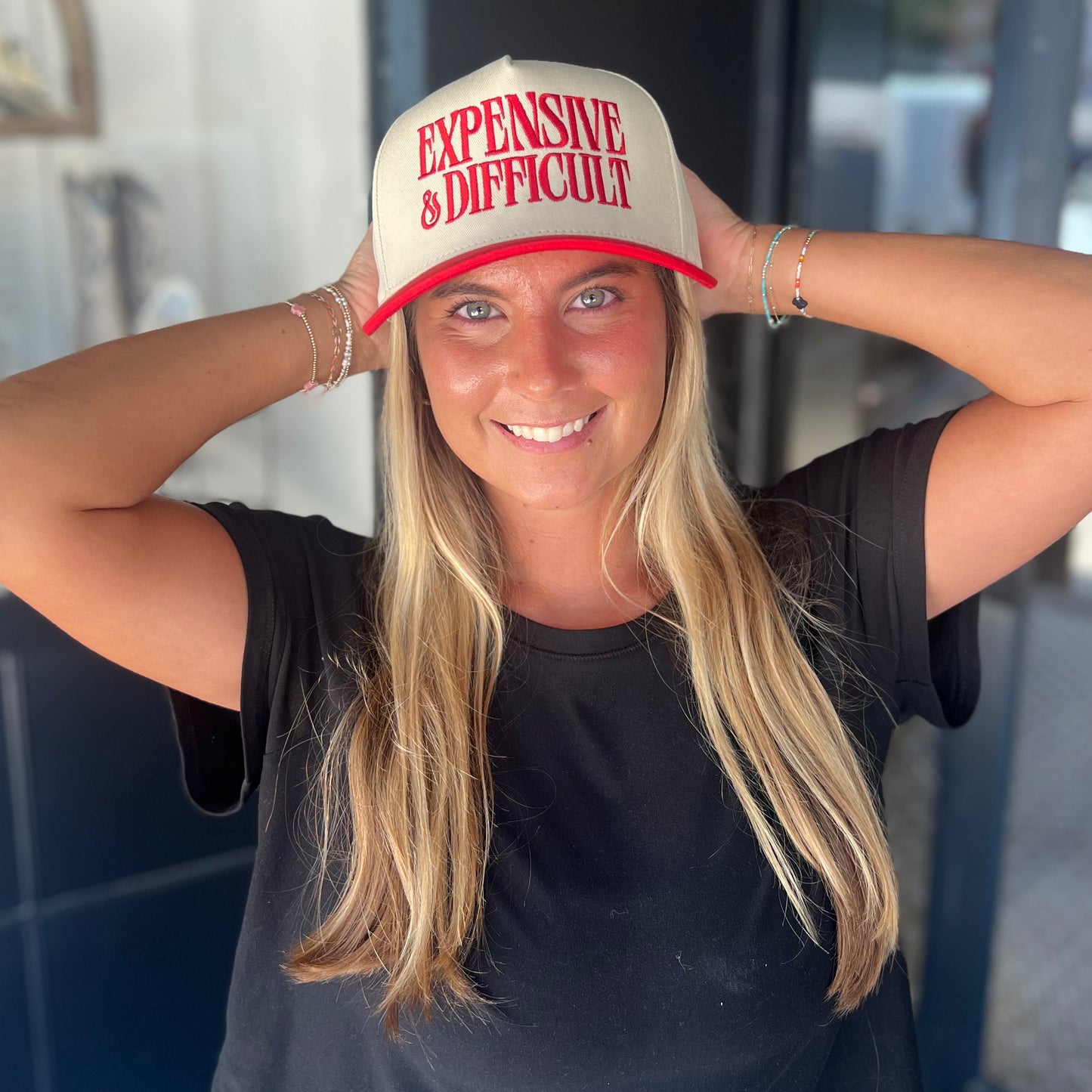 'Expensive & Difficult' Trucker Hat