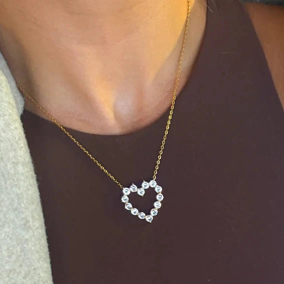 Diamond Heart Necklace