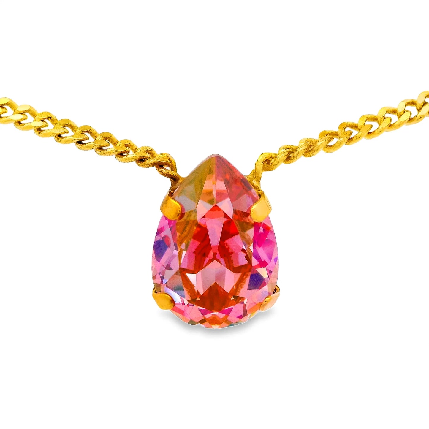 Lumi Necklace - Light Rose Glimmer