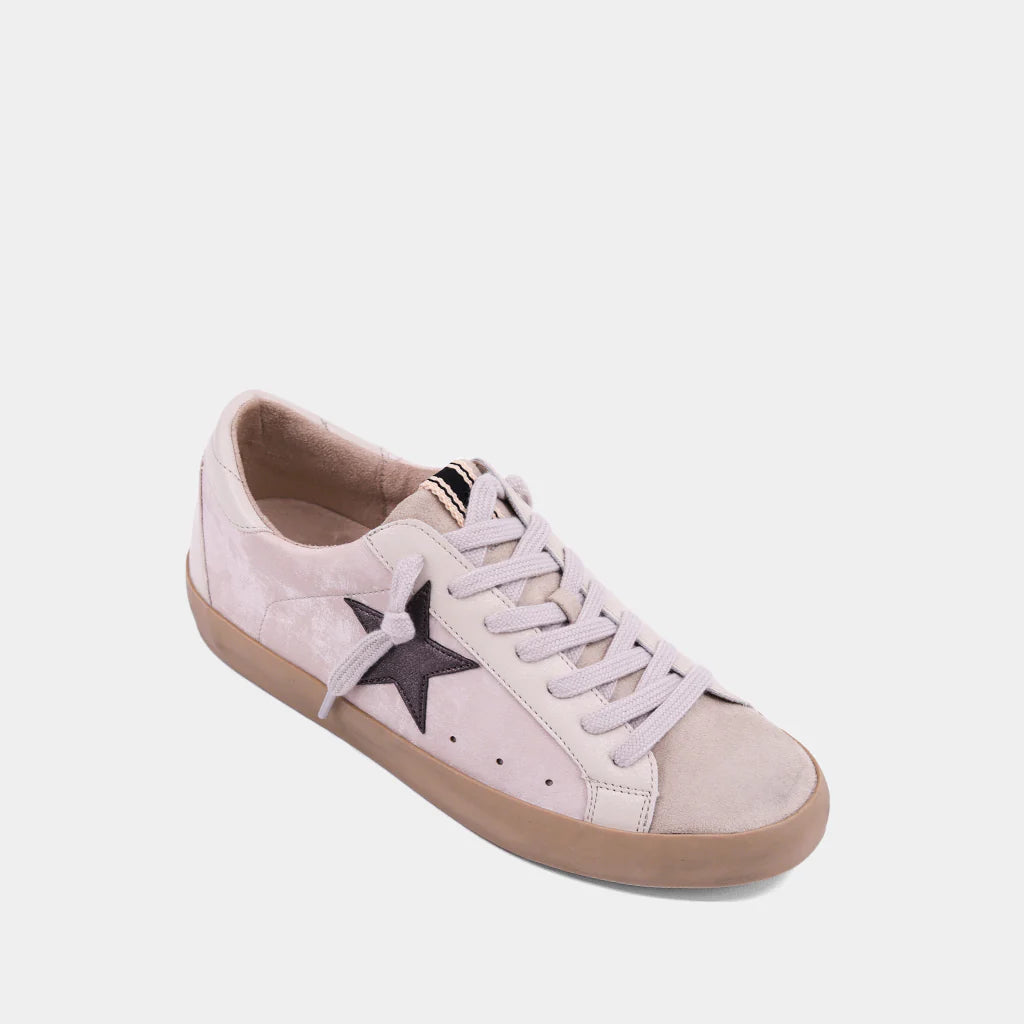 Paula Sneaker - Blush Denim