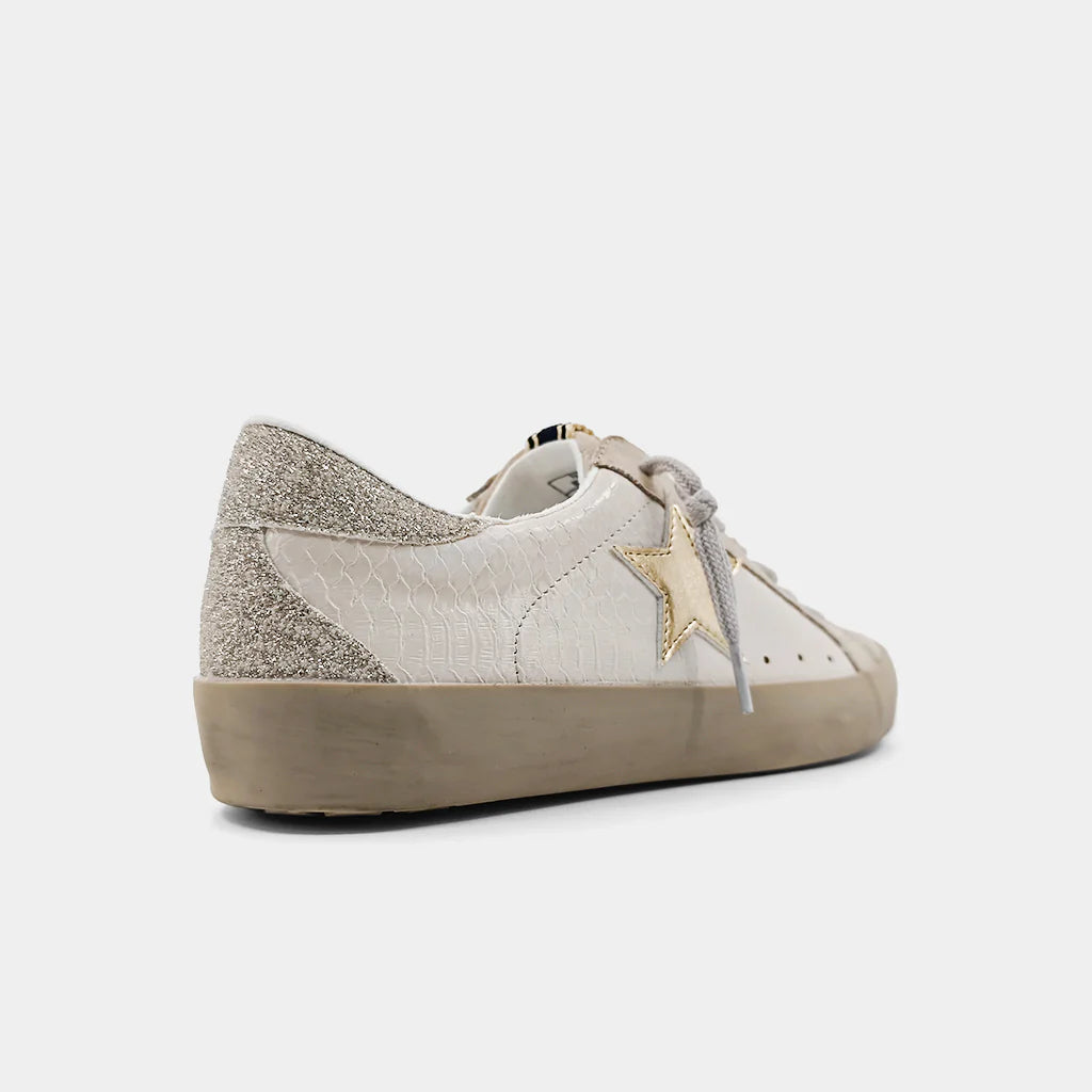 Paula Sneaker - Bone Snake