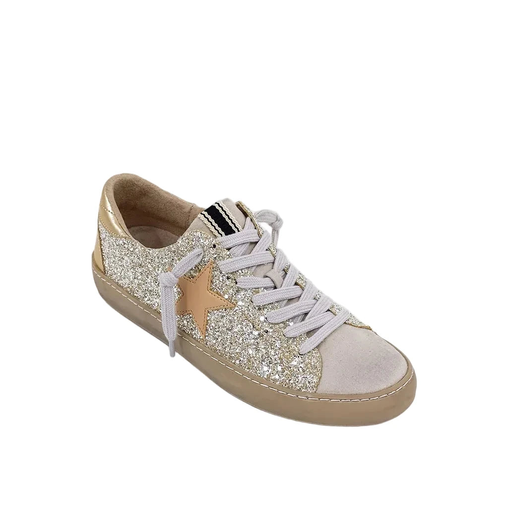 Paula Sneaker - Sterling Glitter