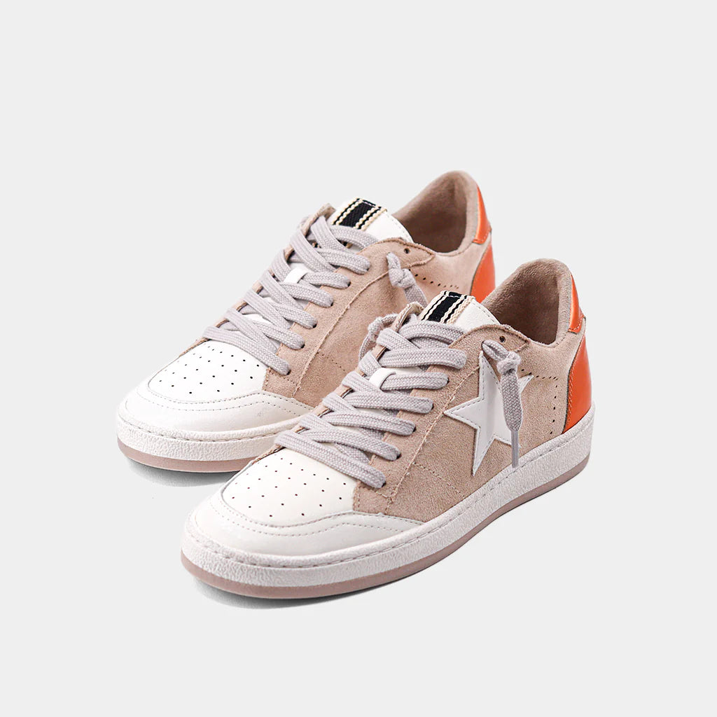 Paz Sneaker - Beige Suede