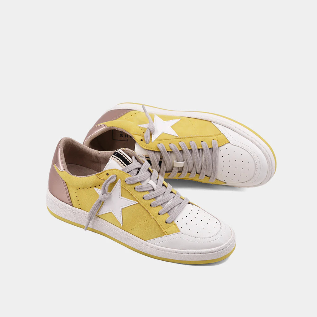 Paz Sneakers - Yellow Suede