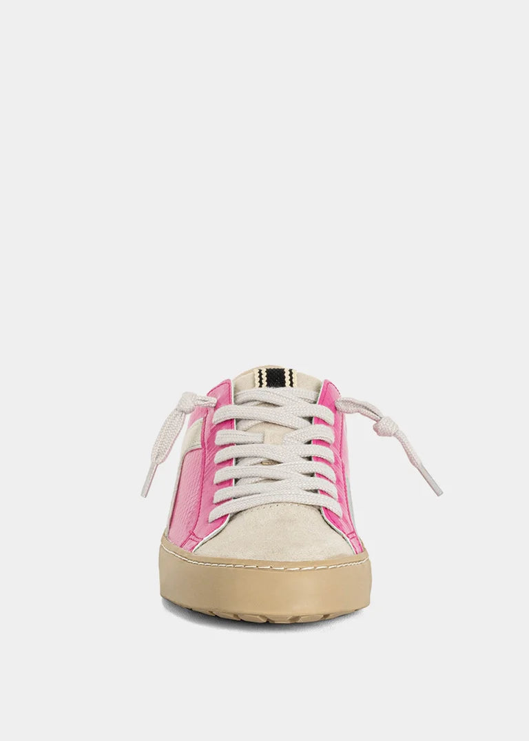 Robbie Sneaker - Hot Pink Snake